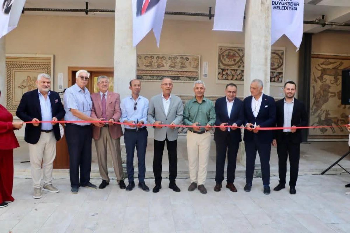 Dünyaya dağılan Antakya mozaikleri yeniden buluştu