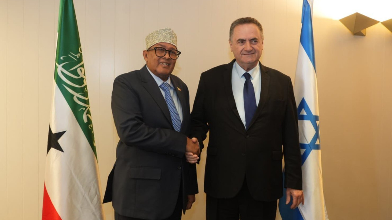 Ayrılıkçı Somaliland lideri İsrail'de: 'Gizli işbirliği yıllardır sürüyor'