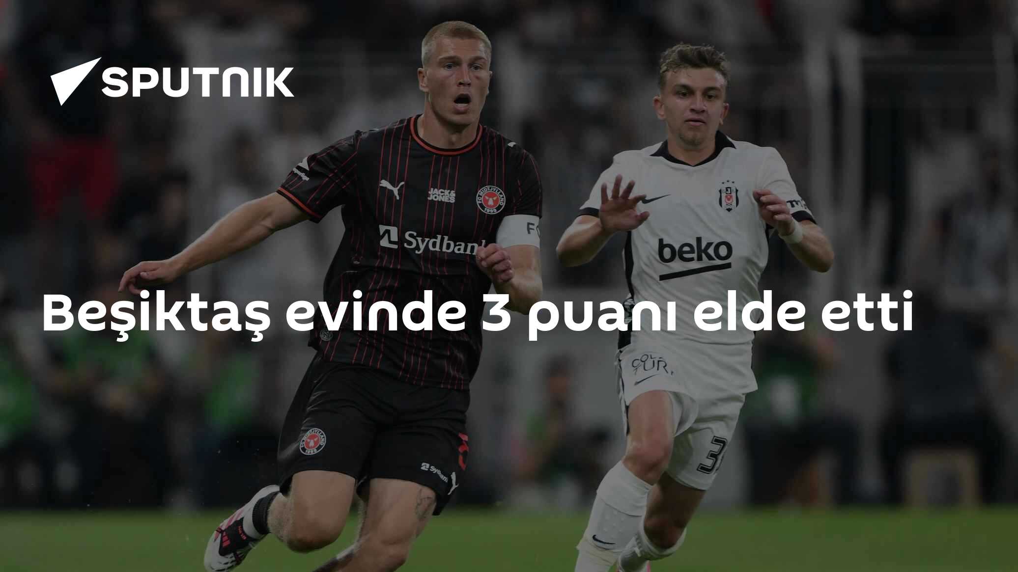 Beşiktaş evinde 3 puanı elde etti