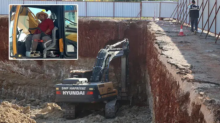 Denizli’de göçük altında kalan kepçe operatörü hayatını kaybetti