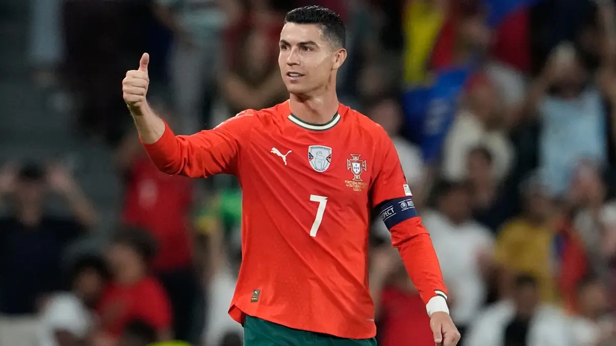 Portekiz'in rekortmeni Cristiano Ronaldo!