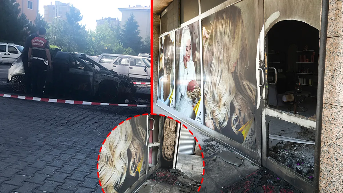 Ankara’da sevgili dehşeti! Önce dükkanını ardından arabasını kundakladı: Pompalı tüfeği boğazına dayayıp…