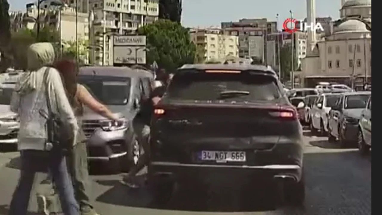 Trafikteki öfkesinin bedelini ağır ödedi