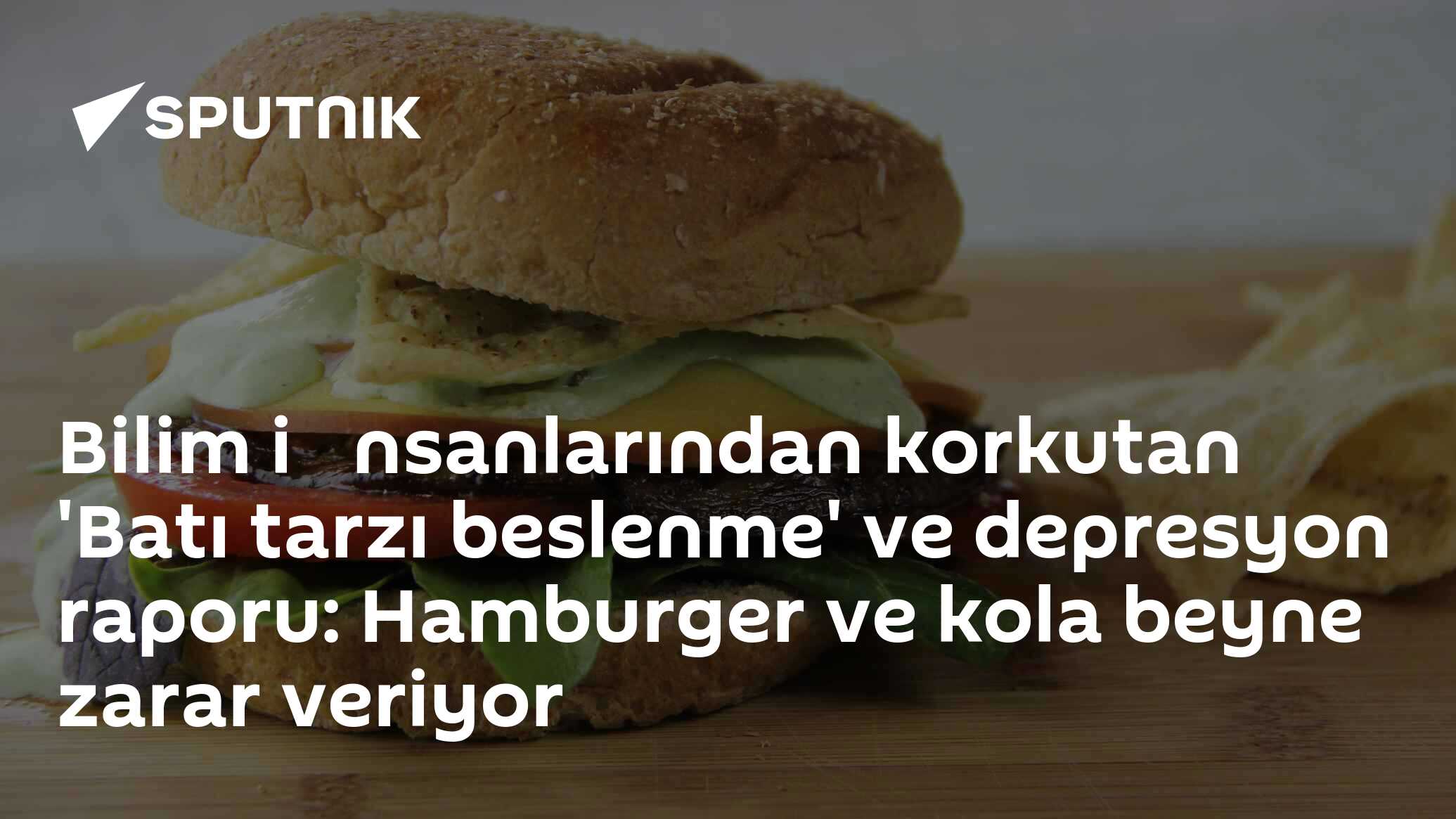 Bilim i̇nsanlarından korkutan 'Batı tarzı beslenme' ve depresyon raporu: Hamburger ve kola beyne zarar veriyor