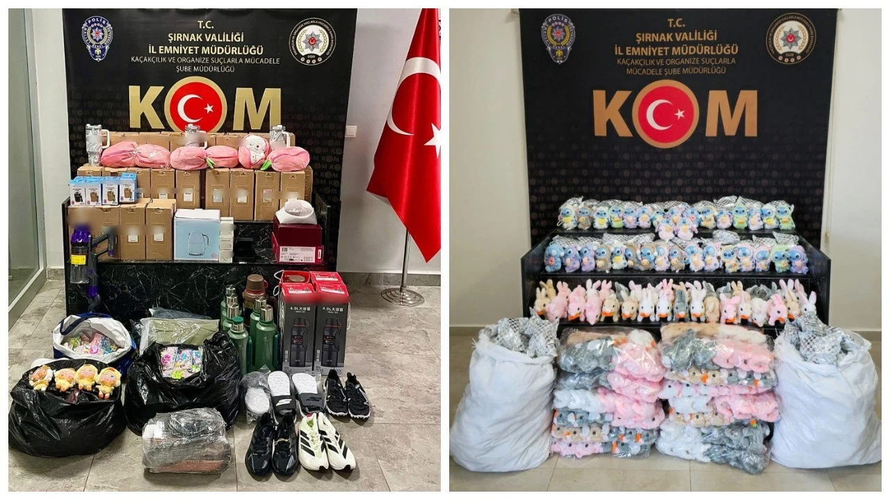 Şırnak'ta 28 milyon lira değerinde kaçakçılık operasyonu