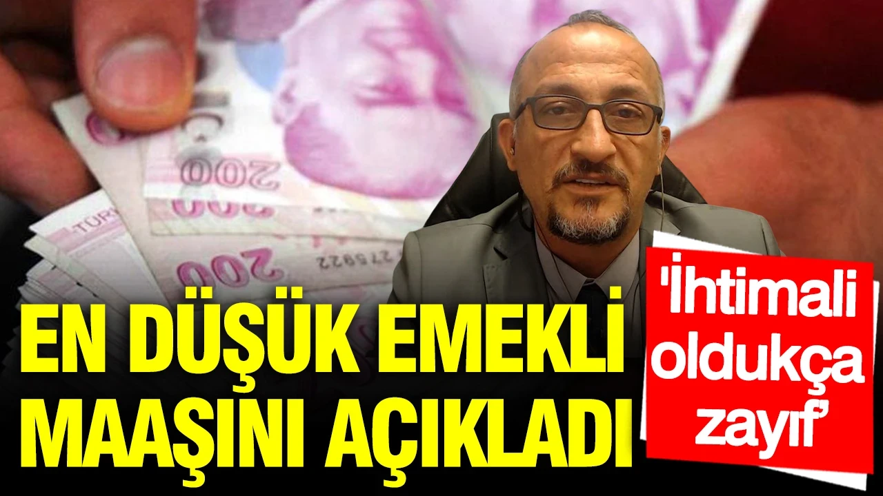 SGK uzmanı Murat Bal en düşük emekli maaşını açıkladı: İhtimali zayıf