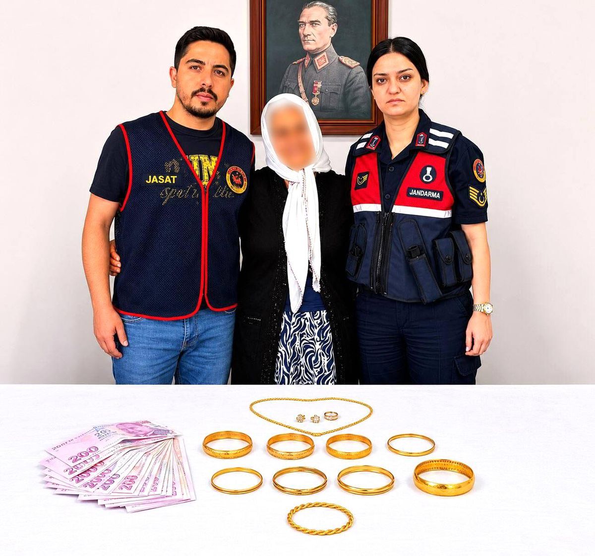 'Kamu görevlisi' yalanıyla yaşlı kadını 1 milyon lira dolandırdı