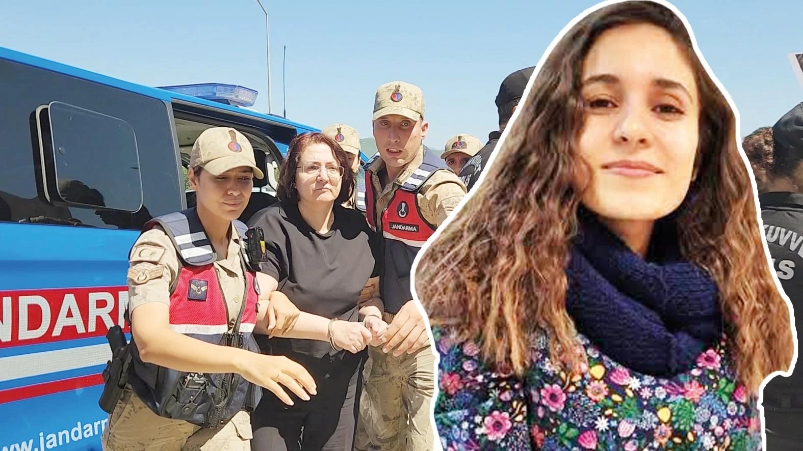 Valinin eşi de kelepçeyle adliyede