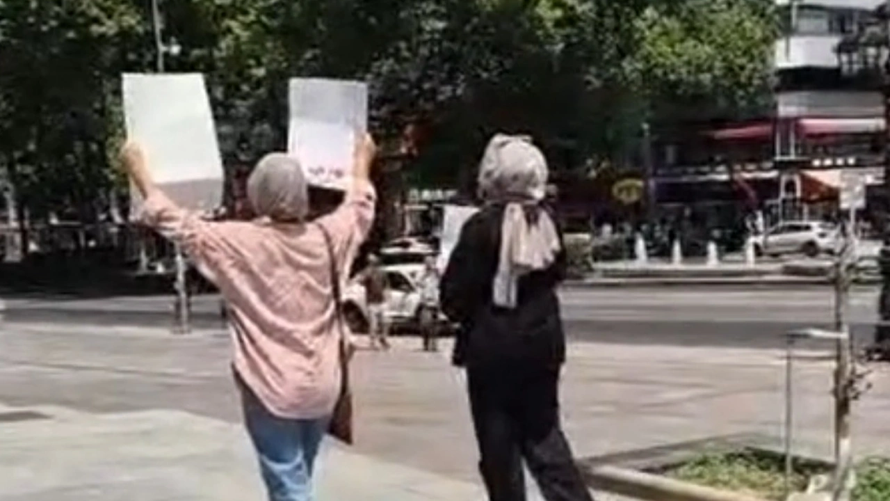 Ankara'da NATO Zirvesi protestosu! İki kadın gözaltına alındı