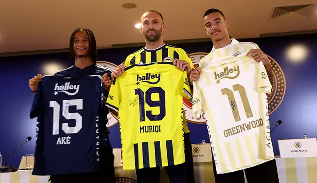 Fenerbahçe'nin UEFA listesi açıklandı! Mason Greenwood, Vedat Muriqi, Nathan Ake ve N'Golo Kante yok...