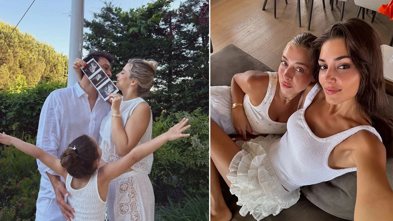 Hande Erçel'in ablası Gamze Erçel ikinci kez anne oluyor! Müjdeli haberi sosyal medyadan duyurdu