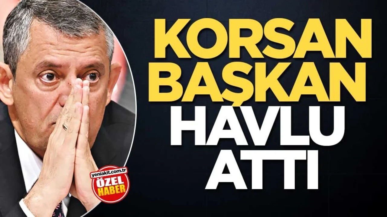 Korsan Başkan havlu attı