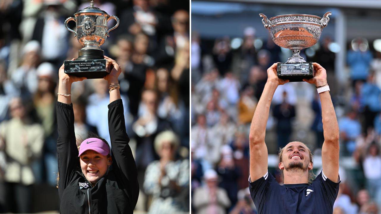 Roland Garros’ta iki yeni şampiyon: Paris bu kez ezber bozdu