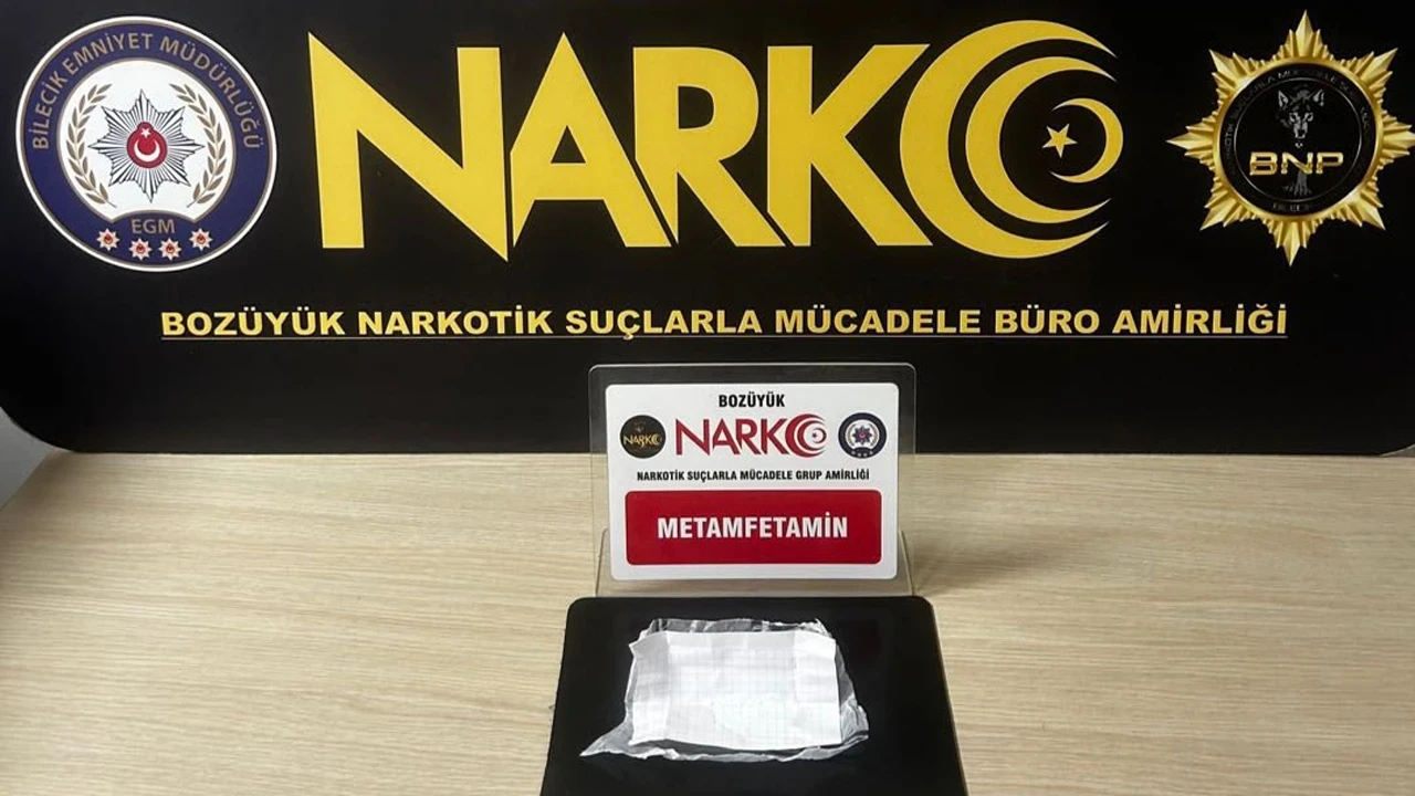 Bilecik’te uyuşturucu operasyonu 1 kişi gözaltında