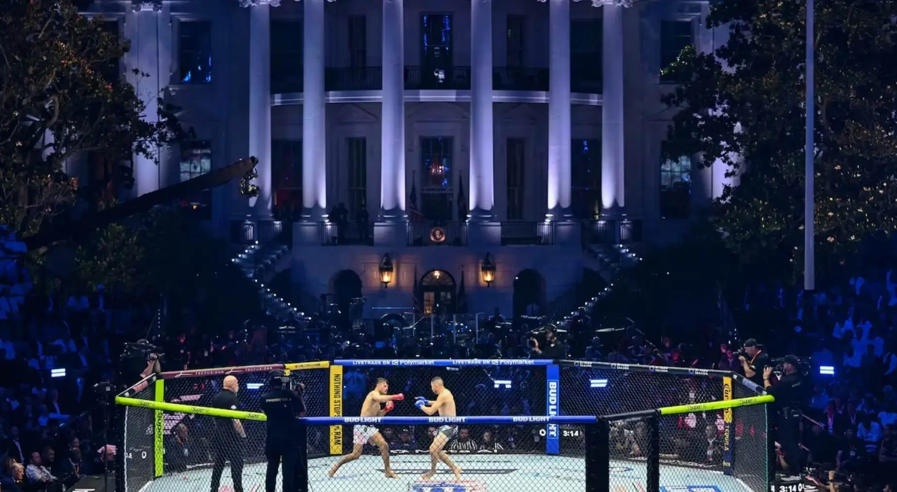 Beyaz Saray'daki UFC etkinliğinde dronlu saldırı engellendi! FBI Direktörü Patel duyurdu