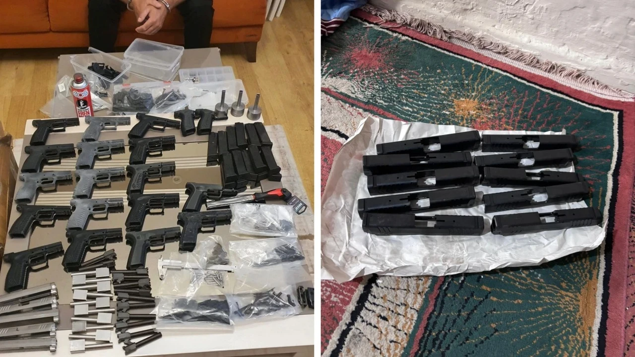 Suç örgütleri kendi silahlarını üretmiş
