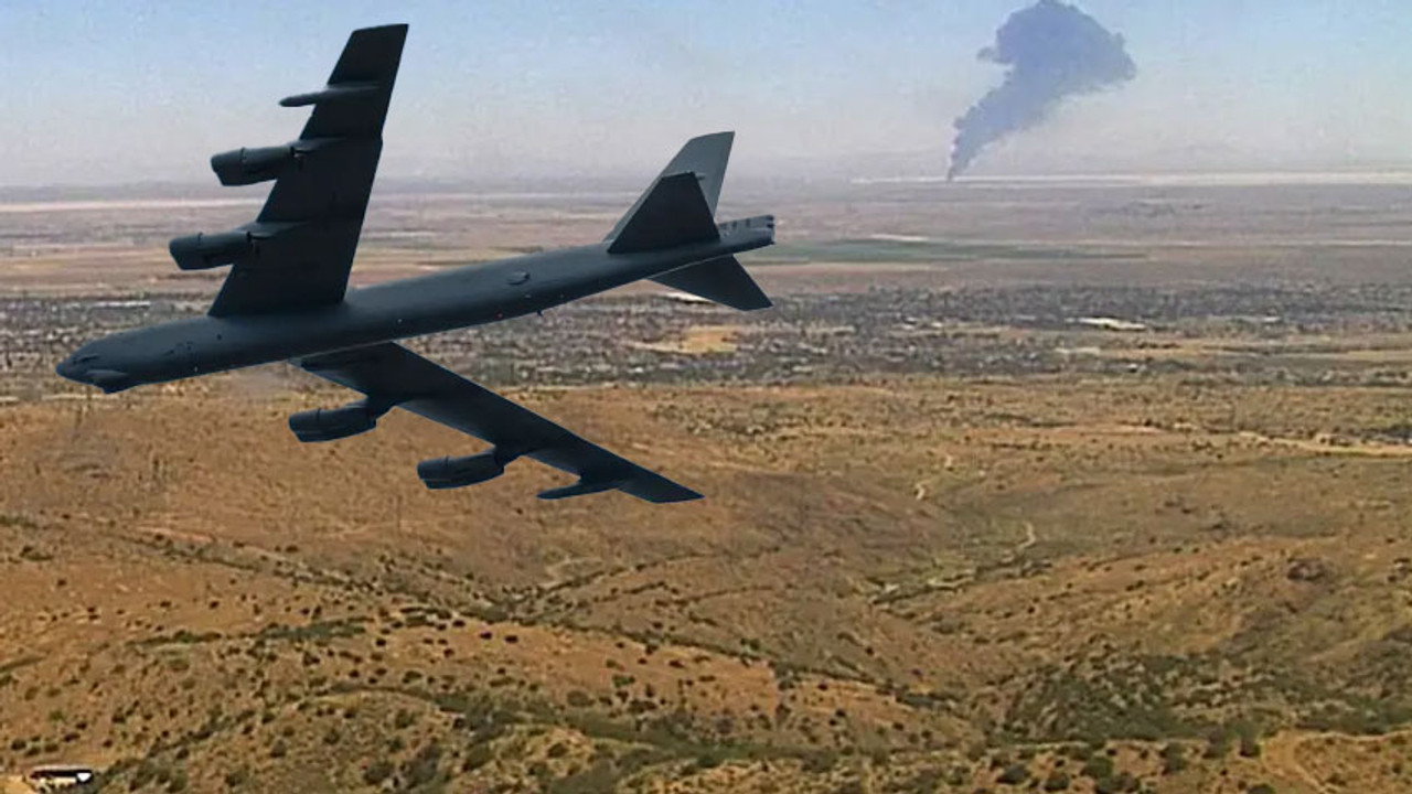 ABD Hava Kuvvetleri'nin bombardıman uçağı düştü