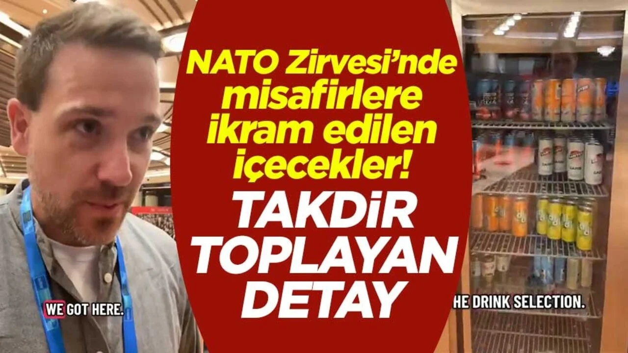 NATO Zirvesi’nde misafirlere ikram edilen içecekler! Takdir toplayan detay