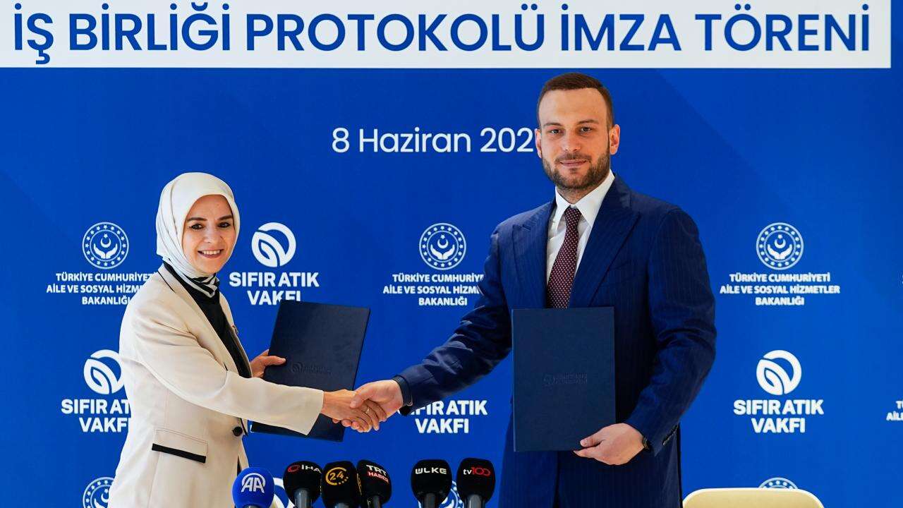 Bakanlık ile Sıfır Atık Vakfı arasında iş birliği protokolü