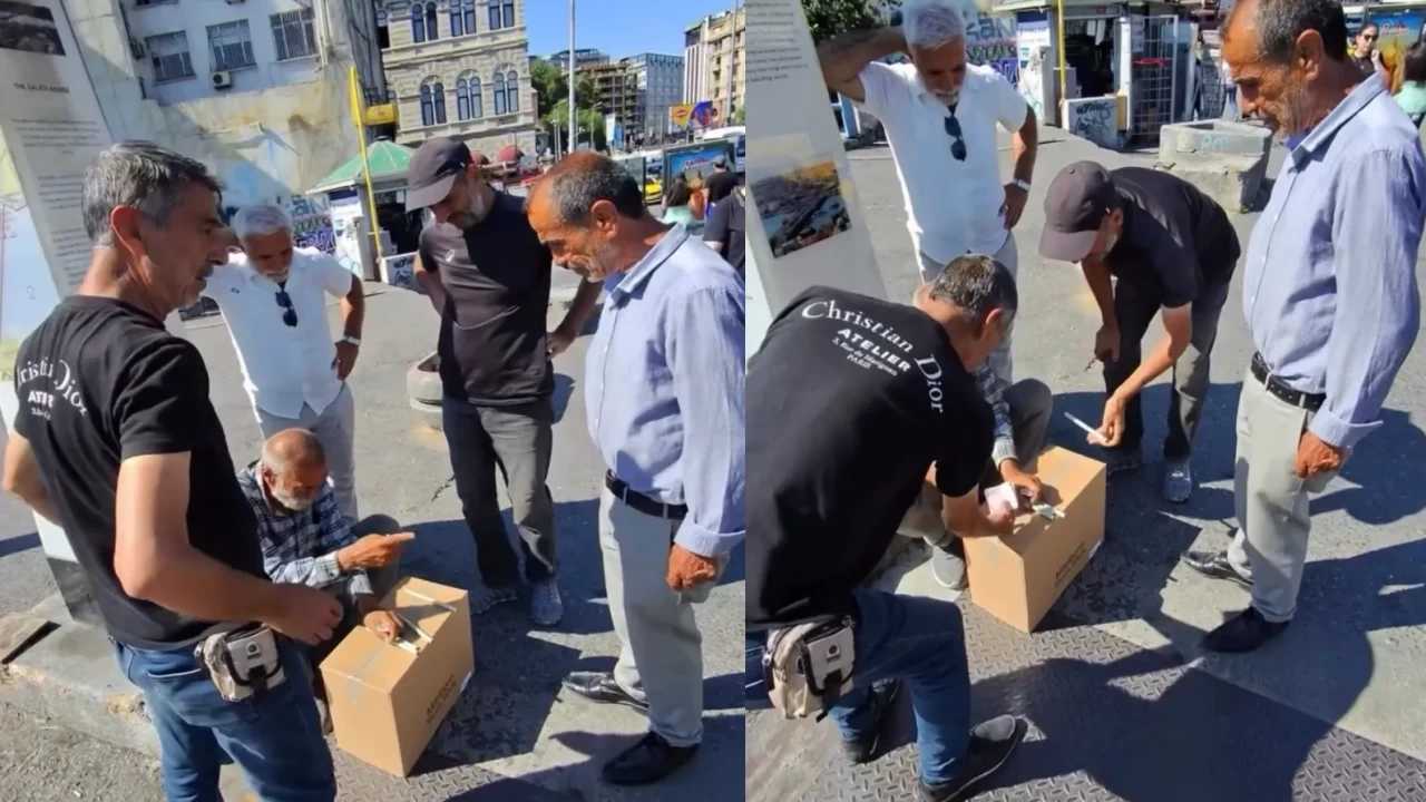 Galata Köprüsü’nde 'Bul karayı al parayı' baskını! Türk lirası kabul etmeyip euro istedi