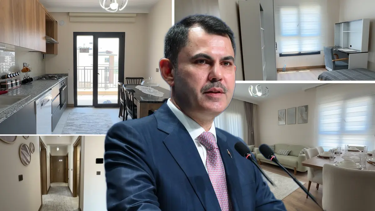 TOKİ'den 64 ilde 20 bin yeni yuva! Bakan Kurum örnek konutları paylaştı