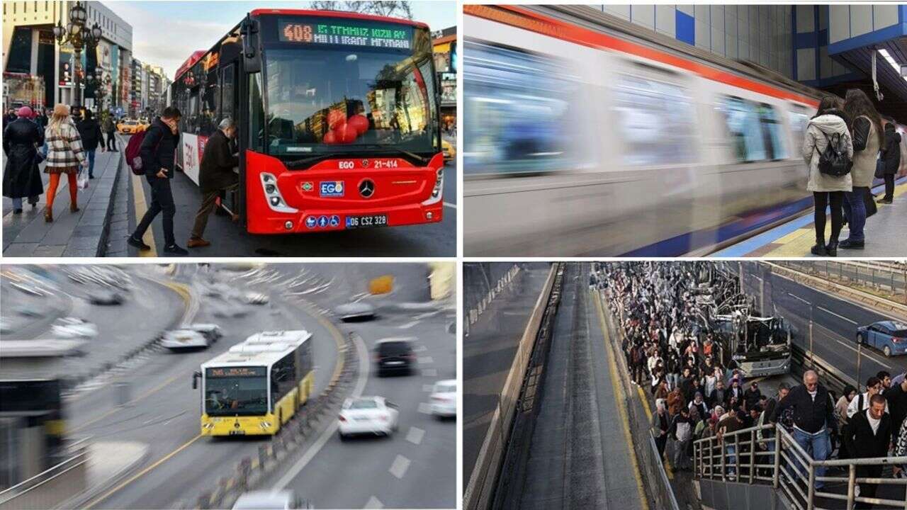 15 Temmuz'da Ankara, İstanbul ve İzmir'de toplu ulaşım ücretsiz olacak