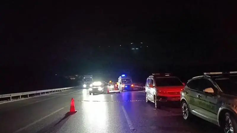 Bursa Çevre Yolunda önce TIR, ardından otomobilin çarptığı yaya öldü
