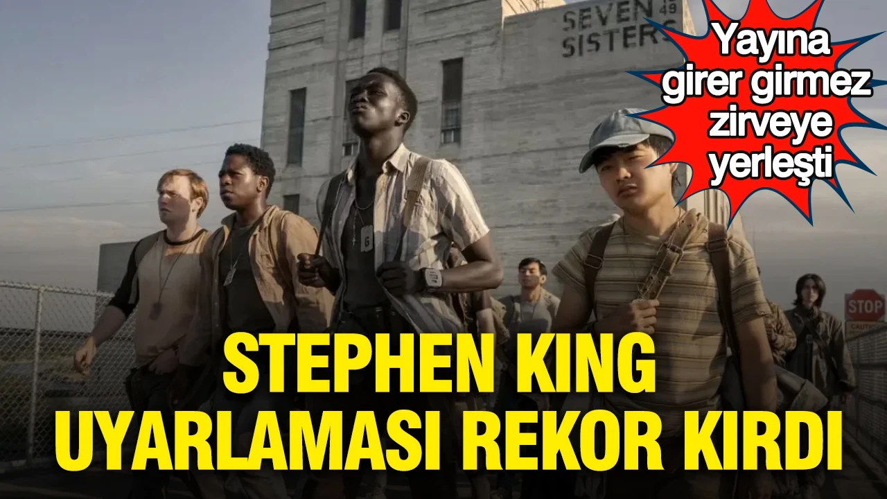 Stephen King uyarlaması rekor kırdı: Yayına girer girmez zirveye yerleşti
