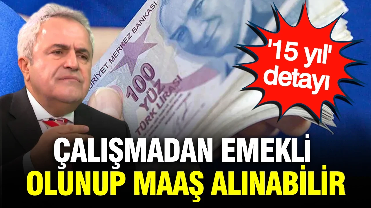 İstifa edip, emekli maaşı alınabilir: Uzman isim Ekrem Sarısu açıkladı
