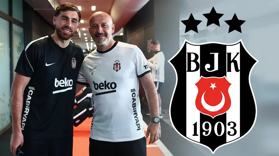 Tatilini erken bitirdi: Orkun Kökçü Beşiktaş antrenmanına katıldı