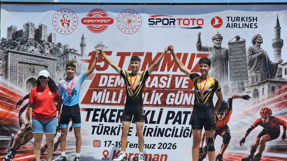 Kayserili patencilerden Karaman’da 7 madalya