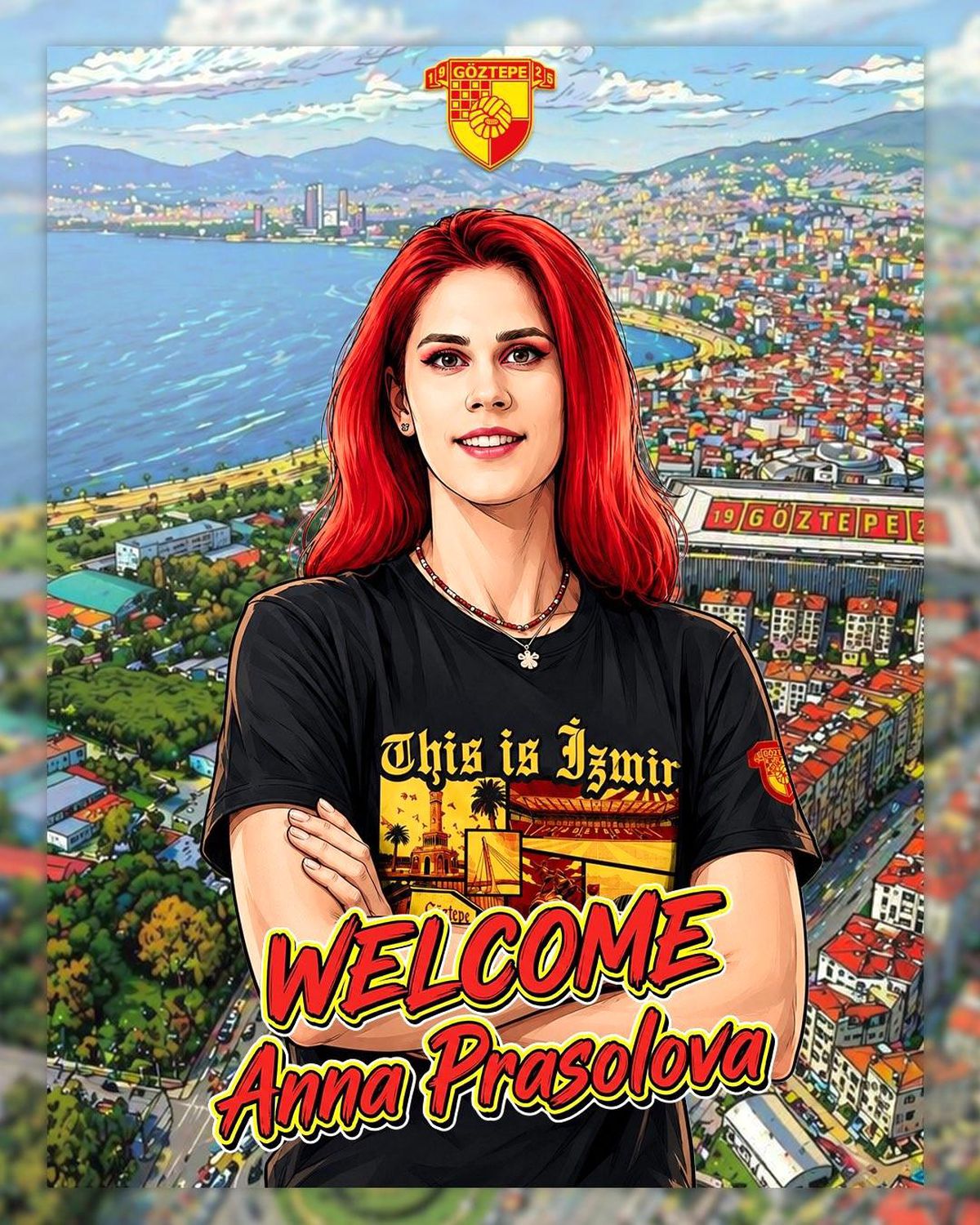 Göztepe Voleybol, Anna Prasolova'yı kadrosuna kattı