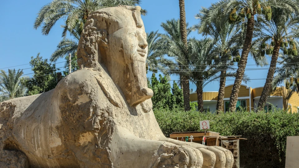 Memfis kalıntıları Mit Rahina’da gün yüzüne çıkıyor