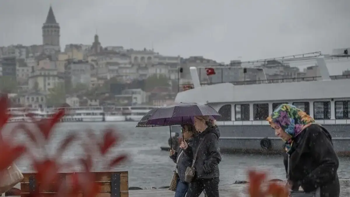 Saat verildi! İstanbul için sağanak uyarısı