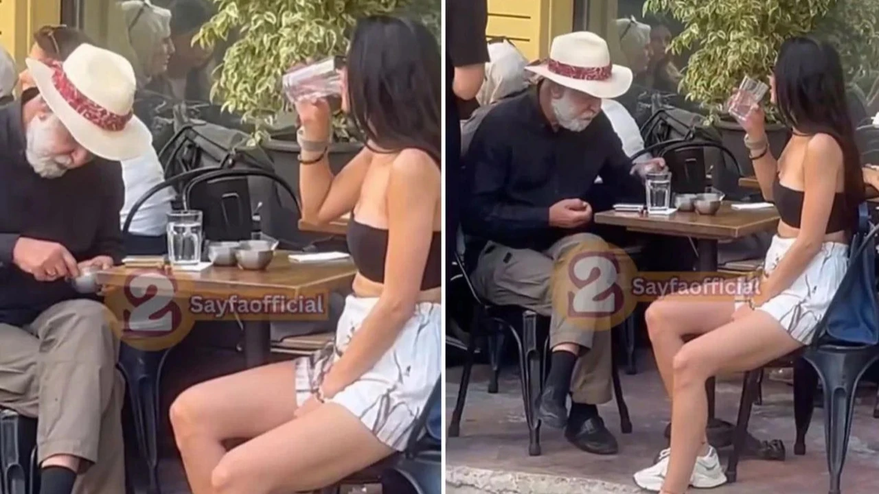 Genç kadınla yakalanan Muhammed Cangören, muhabirin sorusuna kızdı