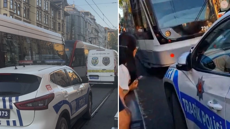 Fatih'te tramvay hattında kaza: Raylara düşen çocuk kurtarılmadı