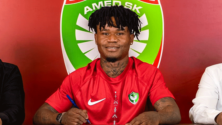 Amedspor, Gift Orban’ı 1 yıllığına kiraladığını açıkladı