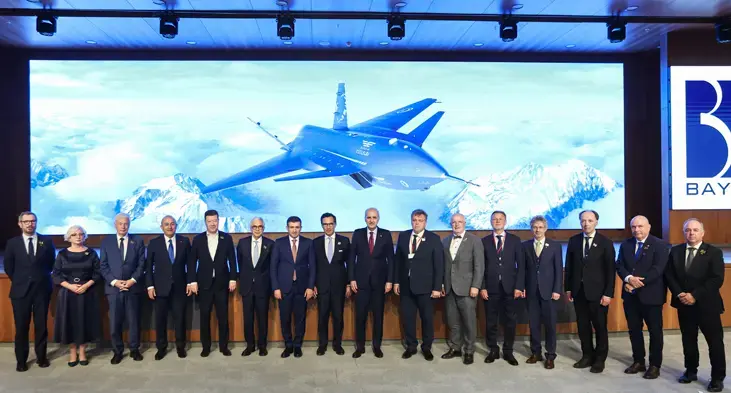 NATO Parlamenter Zirvesi'ne katılan meclis başkanlarından Baykar Milli Teknoloji Merkezi ziyareti