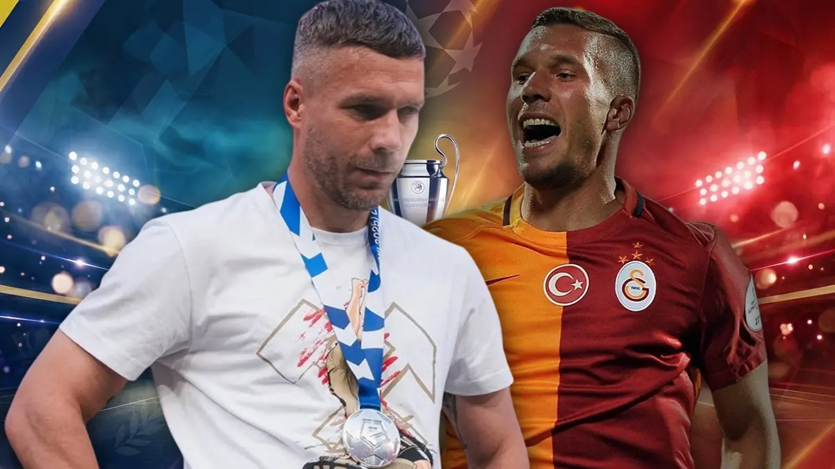 Fenerbahçe'ye mesaj! Lukas Podolski Şampiyonlar Ligi maçı öncesi konuştu
