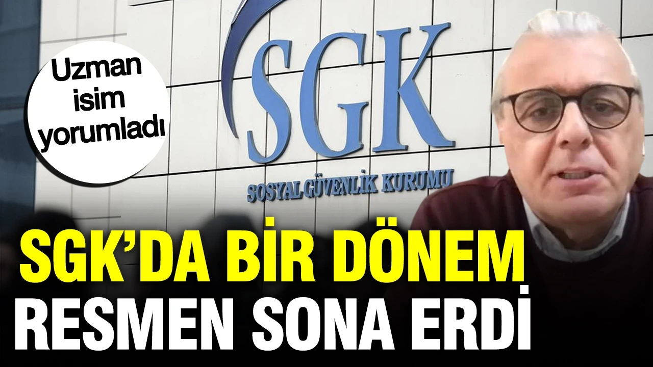 SGK’da bir dönem sona erdi: Aziz Çelik yeni tabloyu değerlendirdi