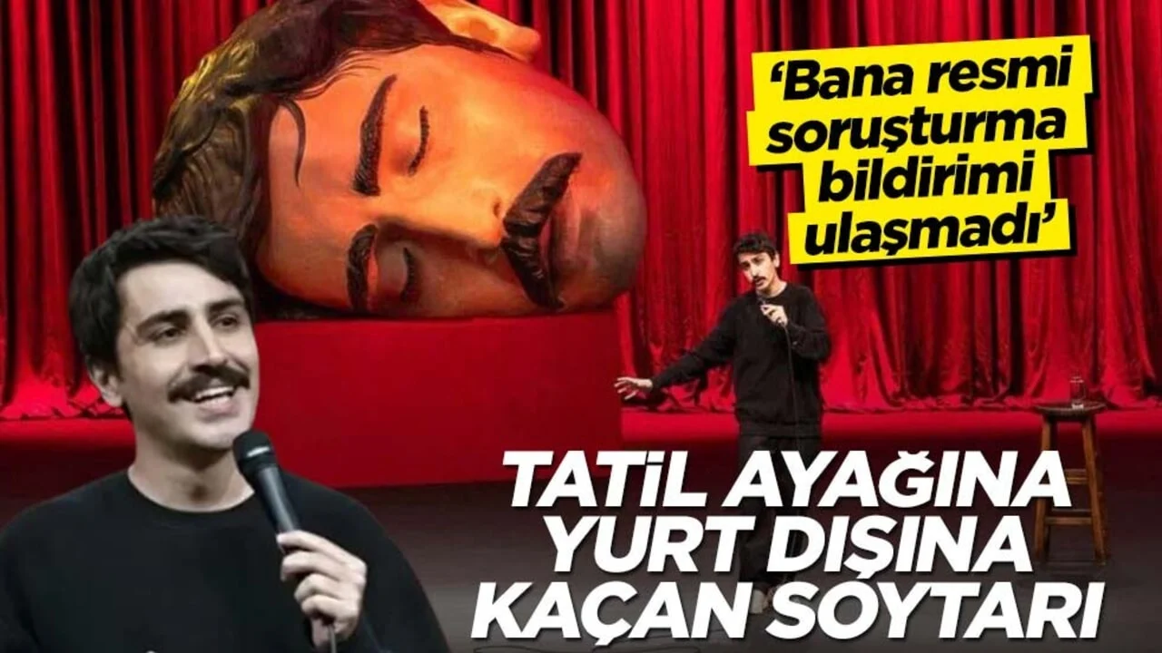Tatil ayağına yurt dışına kaçan soytarı! “Bana resmi soruşturma bildirimi ulaşmadı”