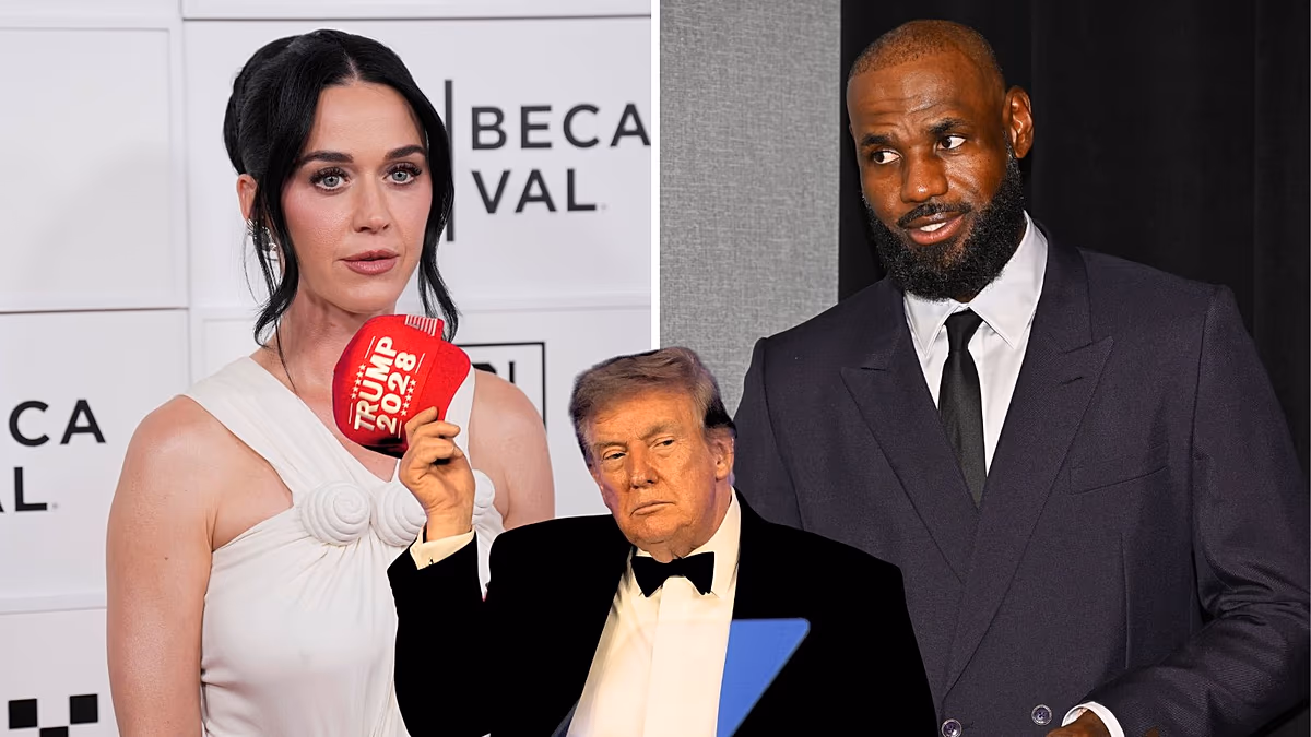 Trump, Katy Perry'yi kızdırdı, LeBron James'e 'ırkçı' dedi