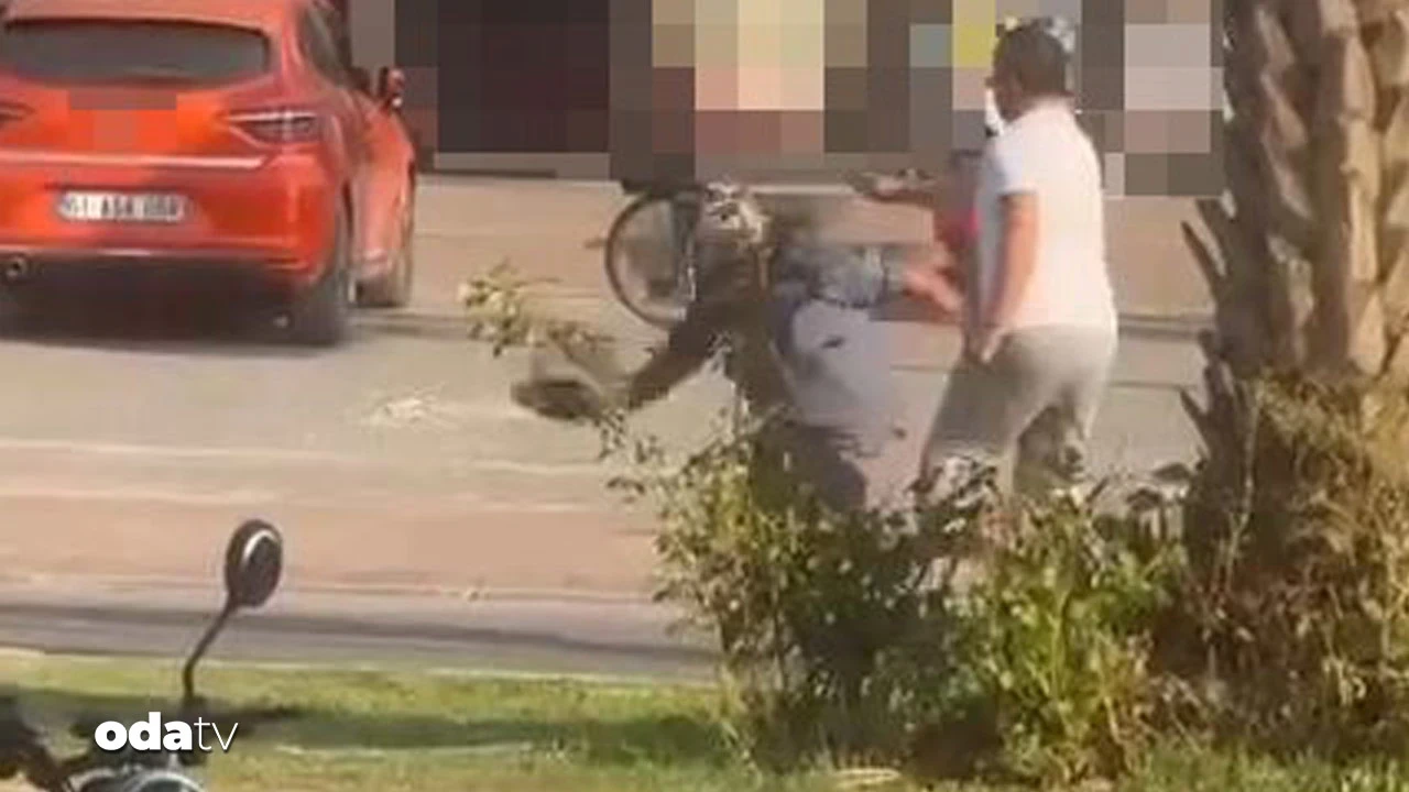 Taksici yaşlı adamı böyle yumrukladı