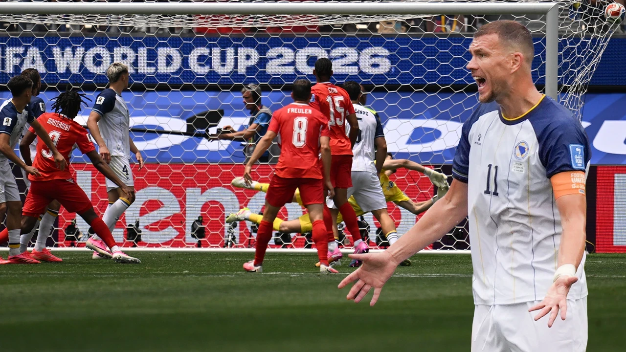 Dzeko çıktı, Bosna Hersek dağıldı: Maçta son 24 dakikaya 5 gol sığdı