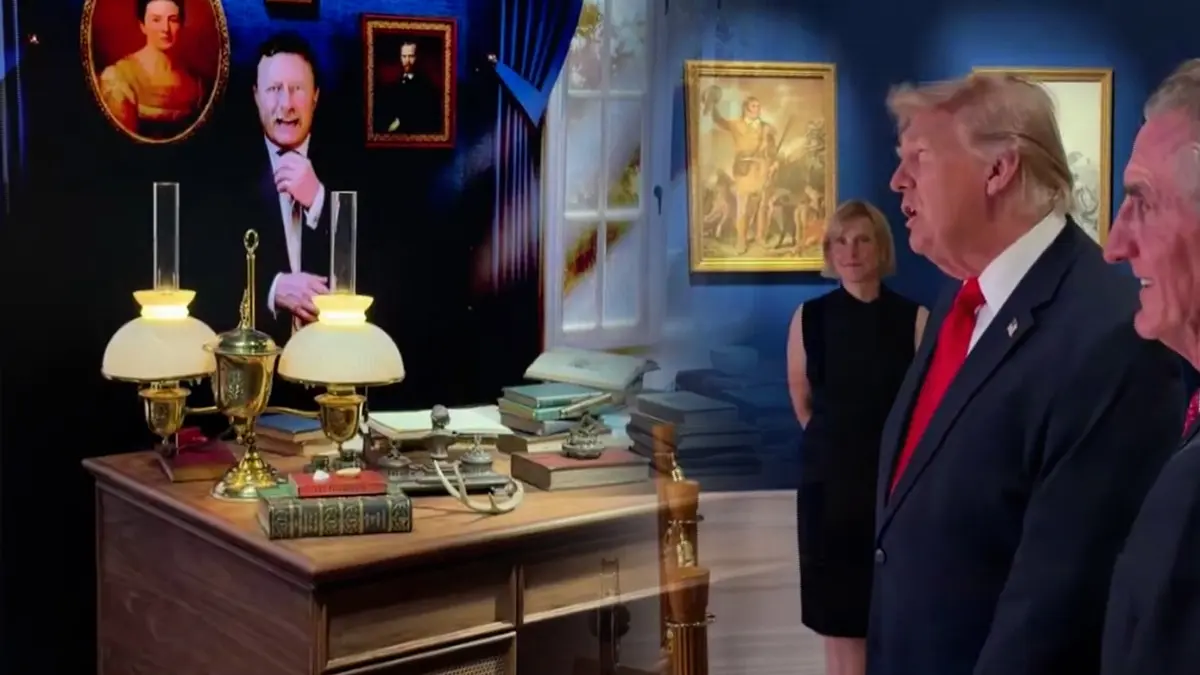 Trump, yapay zeka Roosevelt ile konuştu: Sorduğu soru dikkat çekti