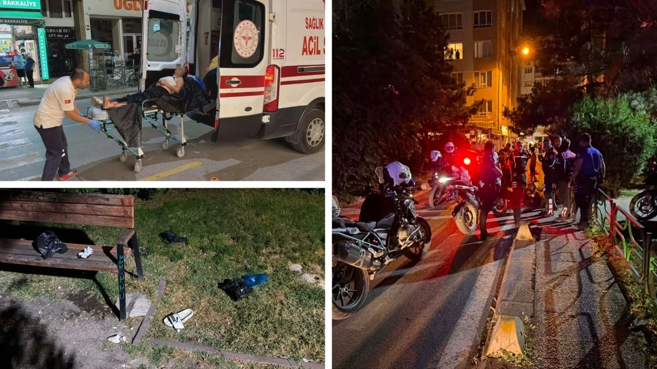 Eskişehir'de parkta şişeli kavga: 3 kişi yaralandı