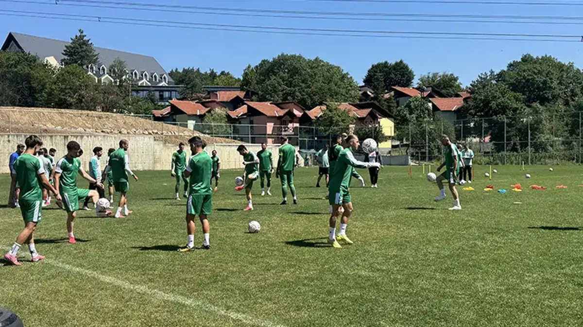 Bursaspor yeni sezon hazırlıklarını Bolu'da sürdürüyor