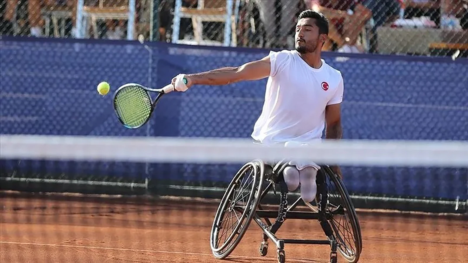 Para tenisçi Ahmet Kaplan, Wimbledon'a ilk turda veda etti
