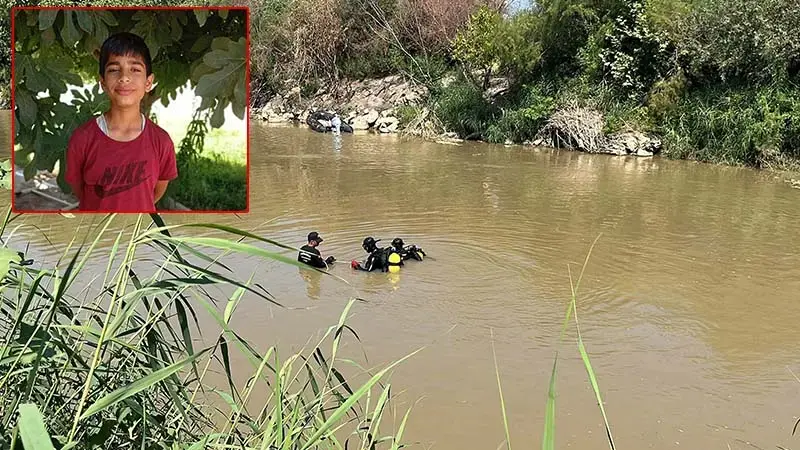 Nehirde kaybolan Şahin'i arama çalışmaları 4'üncü gününde