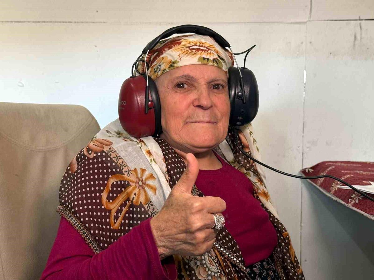 Uzmanların köylerde yaptığı işitme testlerinden renkli görüntüler ortaya çıktı